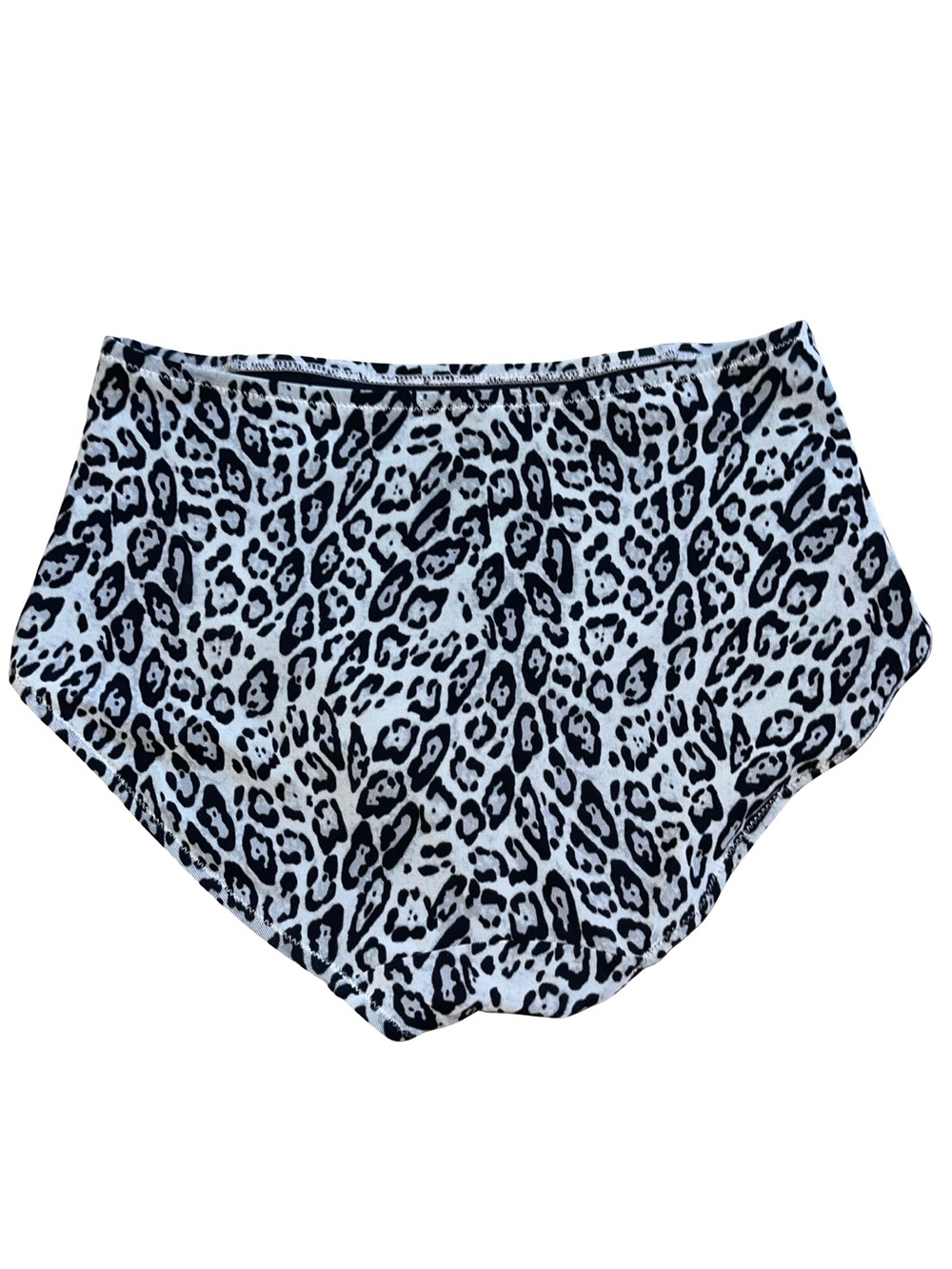 Shapewear Popilush Leopard Ruched High-Waist Tummy Control Bikini Bottom size L - Picture 4 of 5